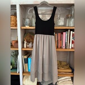 2010 Black and Gray  Dress
